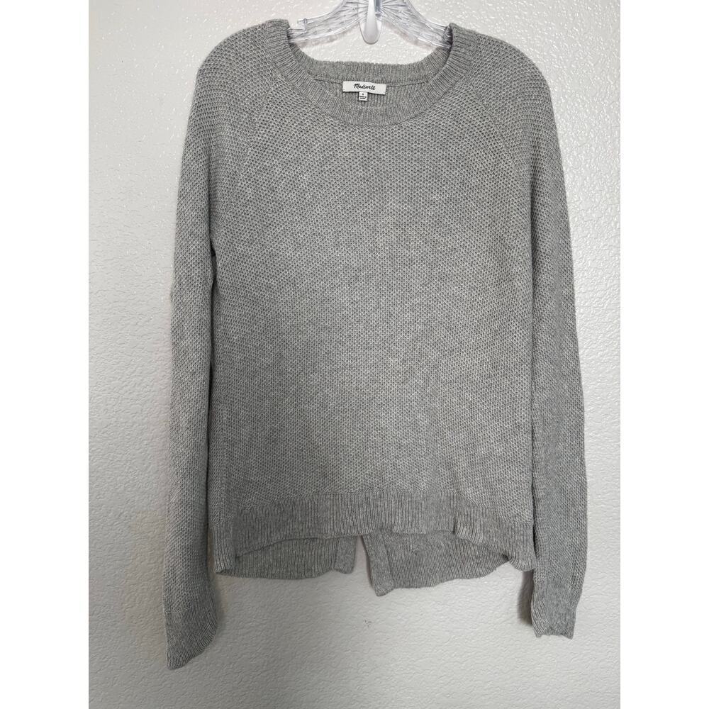 Madwell Grey Crewneck Sweater - Picture 3 of 5